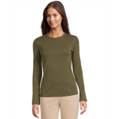 Vince Essential Long Sleeve Crew Neck T-shirt