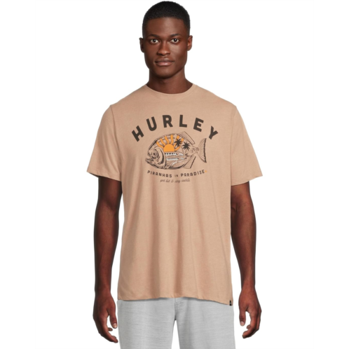 Mens Hurley Piranhas Short Sleeve