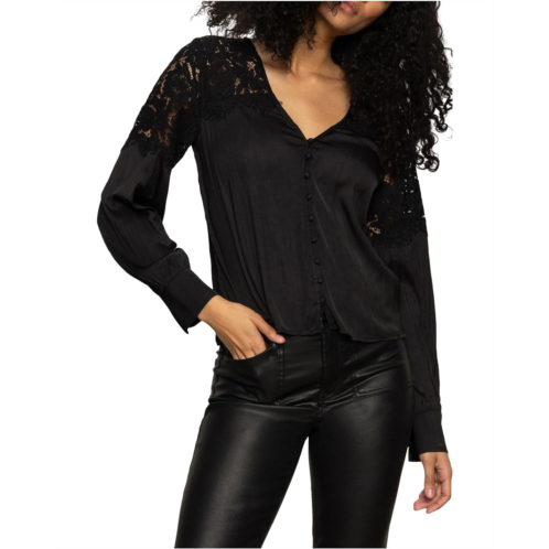 Womens Sanctuary Falling Forward Blouse