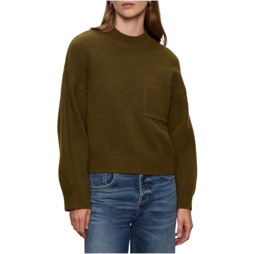 Womens Sanctuary One Pkt Crew Sweater