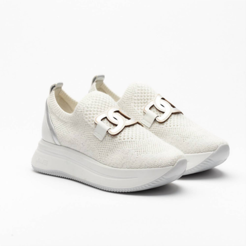 Softwaves womens simone slip-on shoes in silver