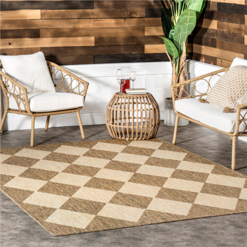 NuLOOM sabina diamond trellis indoor/outdoor area rug