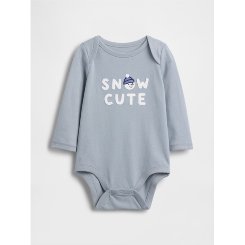 Gap Baby First Favorites Organic Cotton Graphic Bodysuit