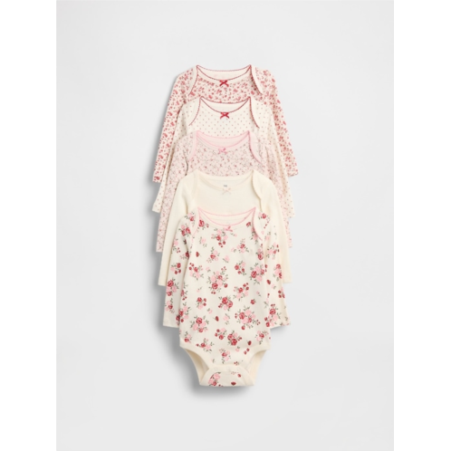 Gap Baby First Favorite Organic Cotton Bodysuit (5-Pack)