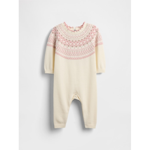 Gap Baby Fair Isle Sweater One-Piece