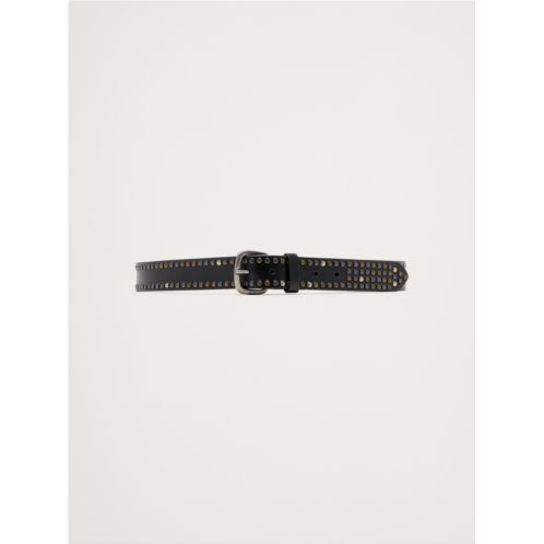Bananarepublic Studded Leather Belt