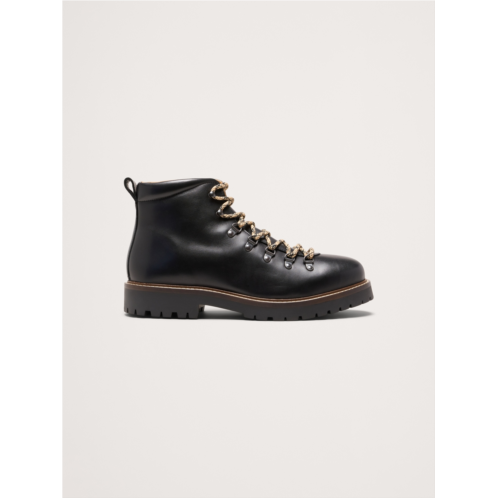 Bananarepublic Burnished Leather Alpine Boot