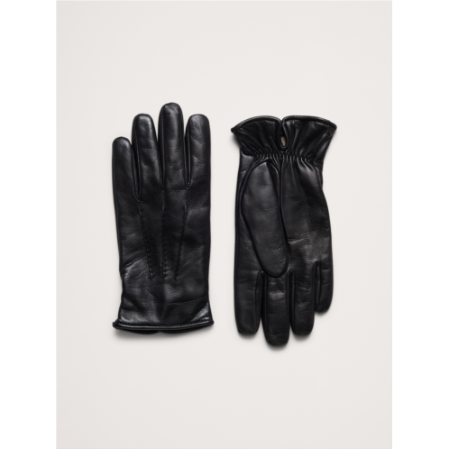 Bananarepublic Italian Leather Cashmere-Lined Gloves