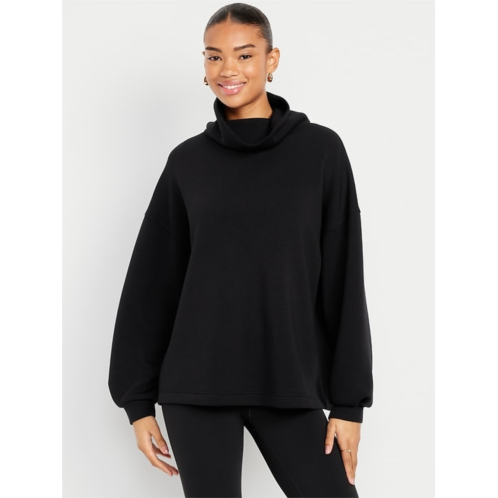 OldNavy Bounce Fleece Funnel Neck Tunic
