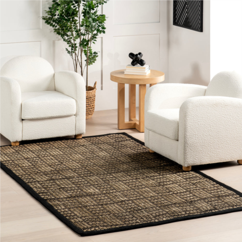 NuLOOM armani geometric seagrass area rug