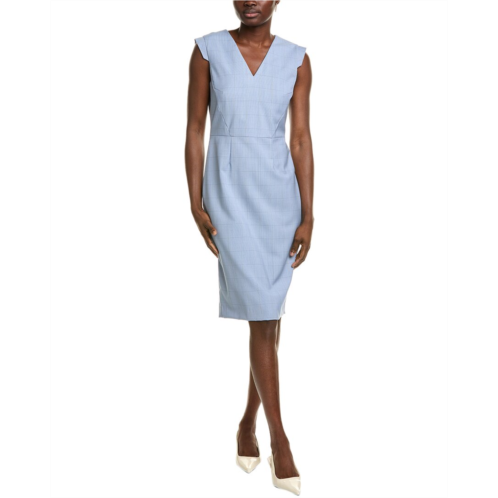 Boss Hugo Boss docia wool sheath dress