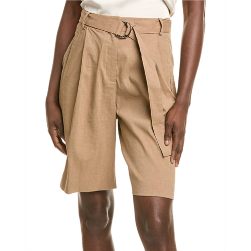 Boss Hugo Boss tannah linen-blend short