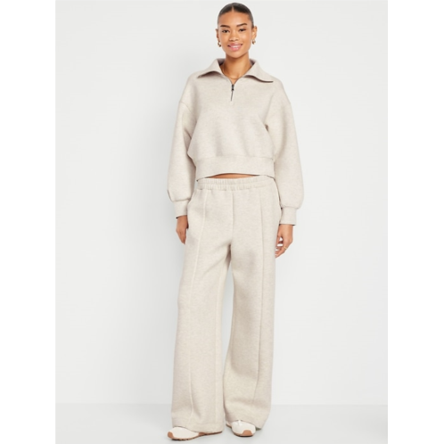 OldNavy High-Waisted Bounce Fleece Wide-Leg Sweatpants