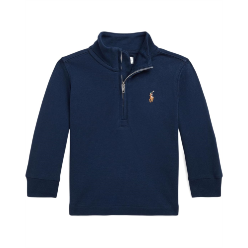 Polo Ralph Lauren Kids Cotton Interlock Quarter-Zip Pullover (Infant)