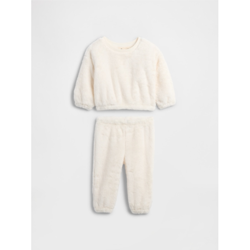 Gap Baby Sherpa Two-Piece Outfit Set