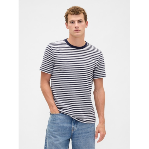 Gap Everyday Soft Stripe Crewneck T-Shirt