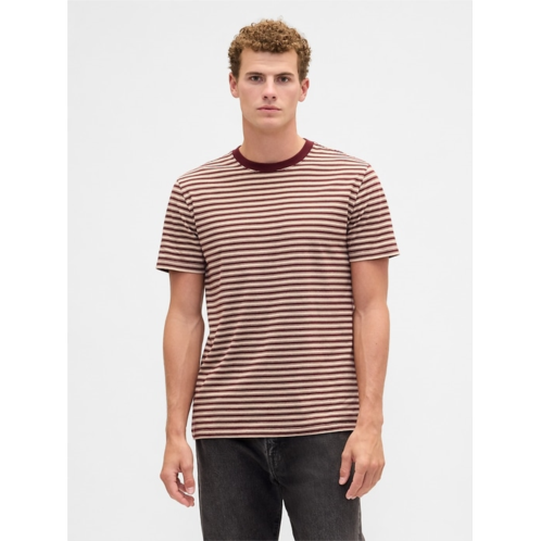 Gap Everyday Soft Stripe Crewneck T-Shirt