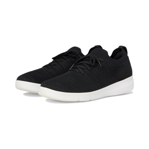 Womens FitFlop Super-Q Knit Slip-On Laced Sneakers