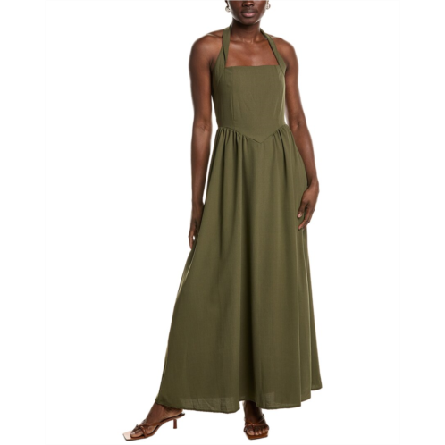 IPPONELLI halter maxi dress