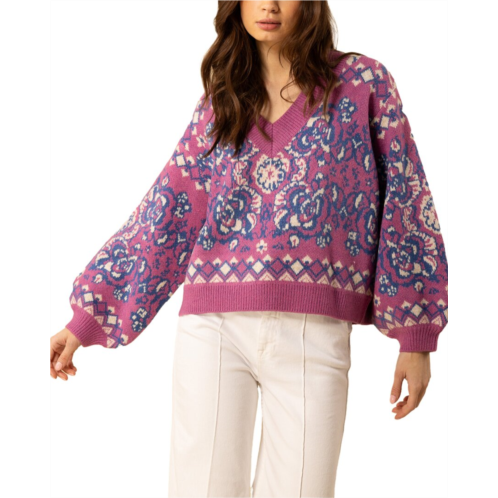 Hale Bob jessica v neck wool-blend sweater