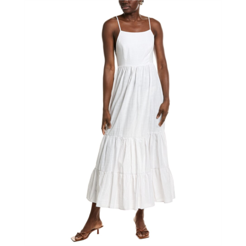 IPPONELLI tiered midi dress