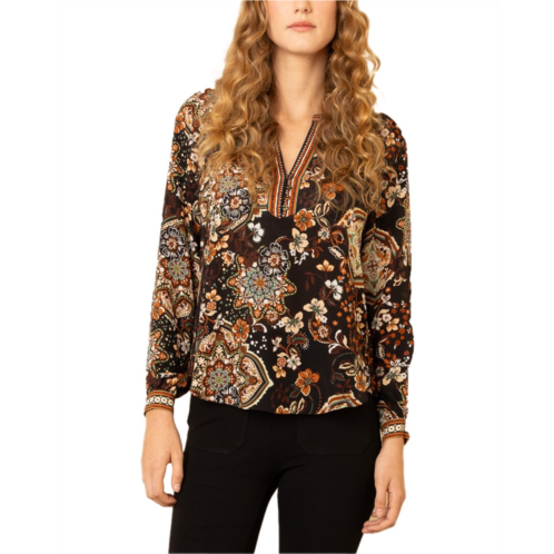 Hale Bob skye silk blouse