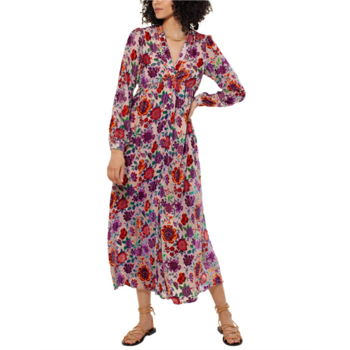 Hale Bob silk-blend maxi dress