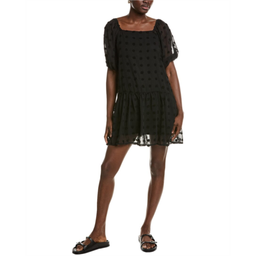 IPPONELLI swiss dot mini dress