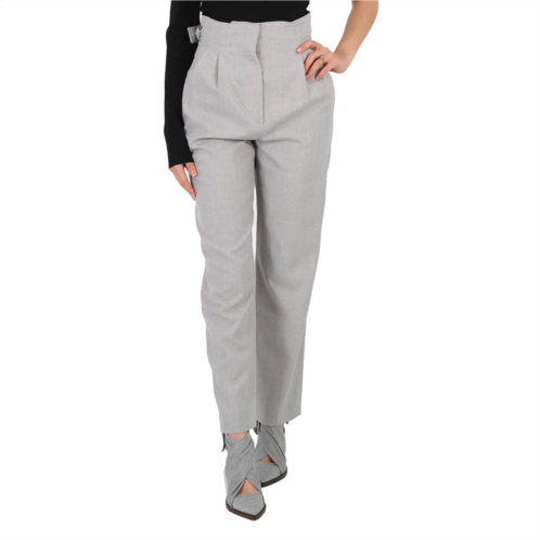 Burberry cut-out detail wool tailored trousers