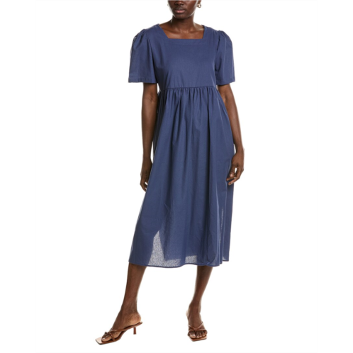 IPPONELLI shirred midi dress