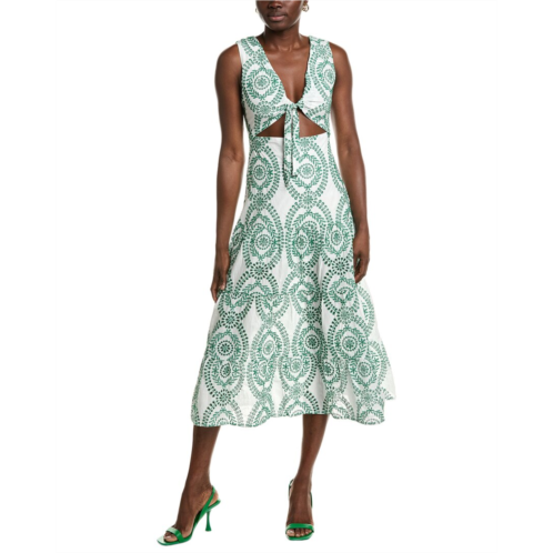 IPPONELLI broderie midi dress