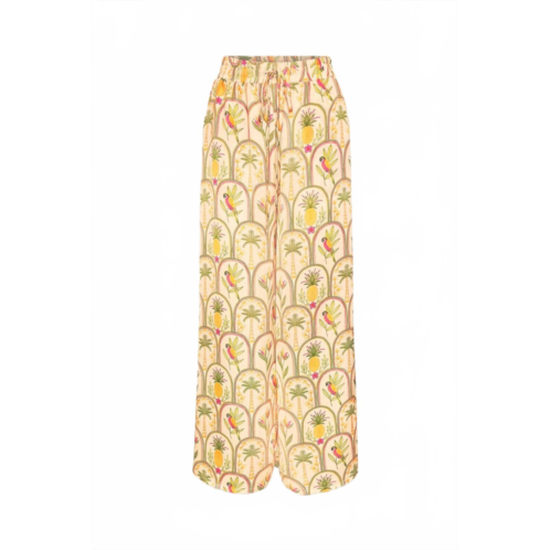 DRESS FORUM womens ibiza pants in golden yellow