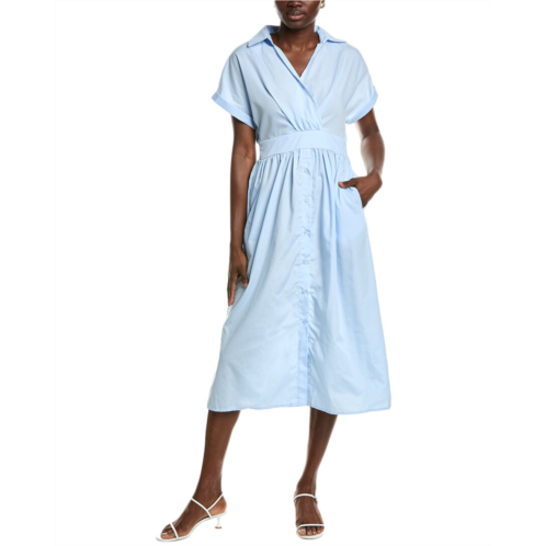 IPPONELLI surplice midi dress