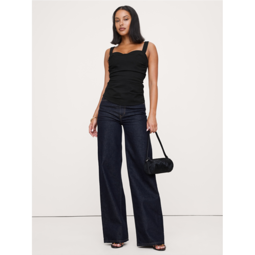 Bananarepublic Everywhere Ponte Sweetheart Top