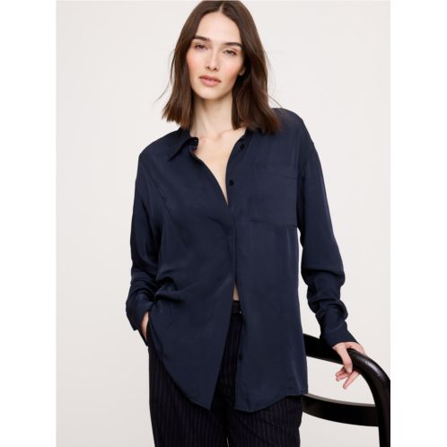 Bananarepublic Drapey Button-Back Tunic