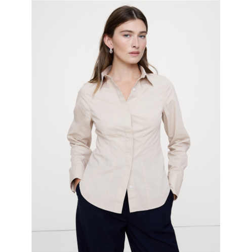 Bananarepublic Stretch-Cotton Hourglass Shirt