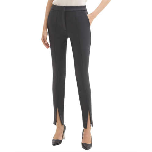 Theory high-waisted slim slit pant