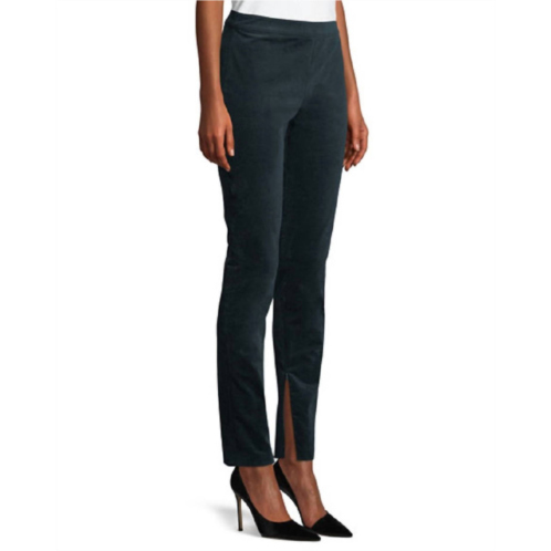 Theory corduroy slim pants in oslo green