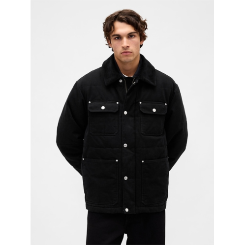 Gap Canvas Puffer Jacket
