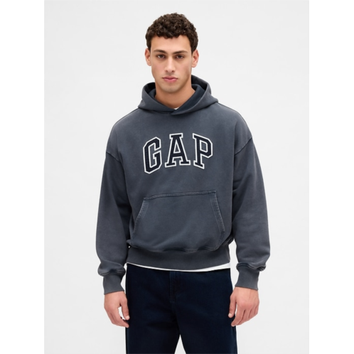 Gap Heavyweight Oversized Logo Hoodie
