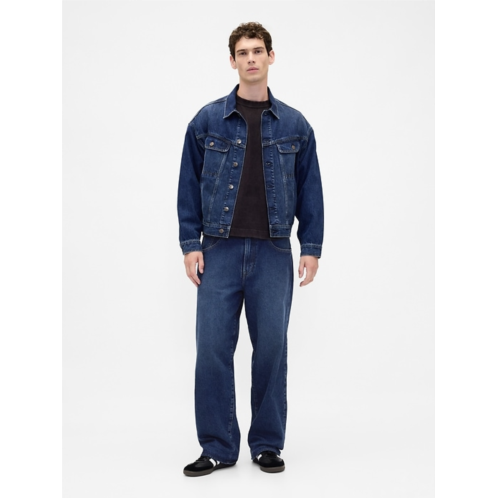 Gap Stranger Things Adult Flannel-Lined Extra Baggy Jeans