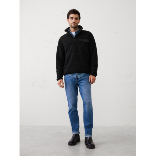 bananarepublic Quarter Snap Sherpa