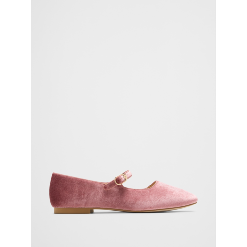 bananarepublic Velvet Ballet Flat