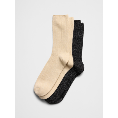 bananarepublic Lurex Socks (2 Pack)