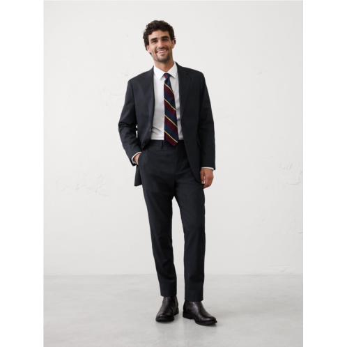 bananarepublic Tailored-Fit Glen Plaid Trouser