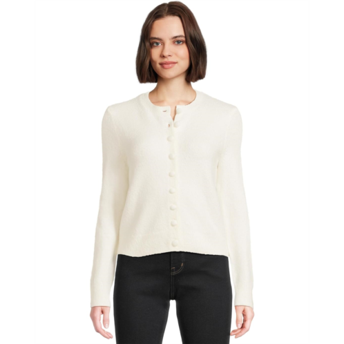 Madewell Cozy Cotton Kensington Shrunken Cardigan