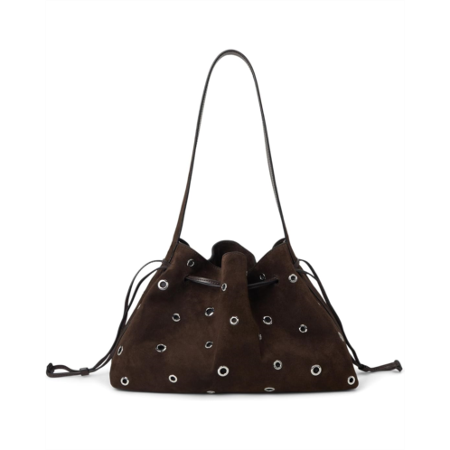 Madewell Suede Drawstring Shoulder-Eyelet