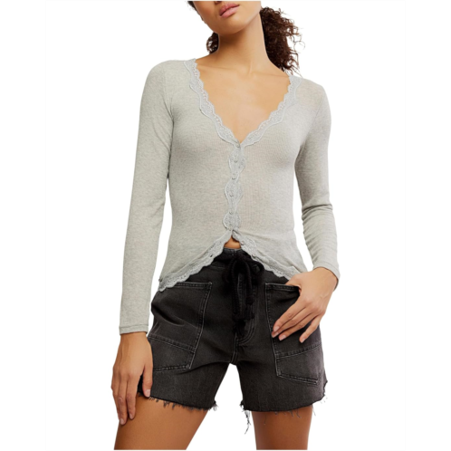 Free People Big Love Rib Cardi