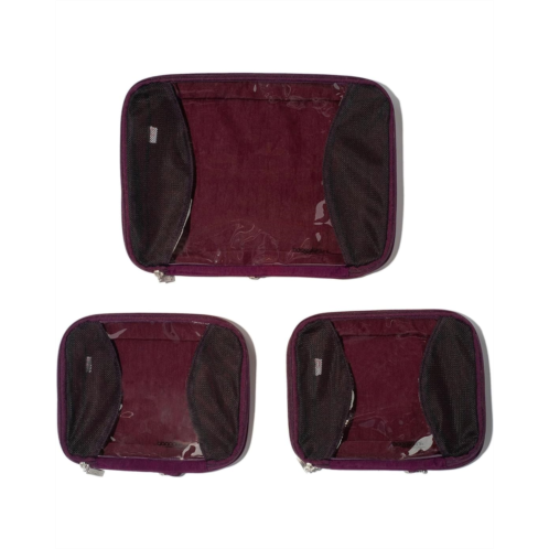 Baggallini 2 Medium 1 Large Compression Cube