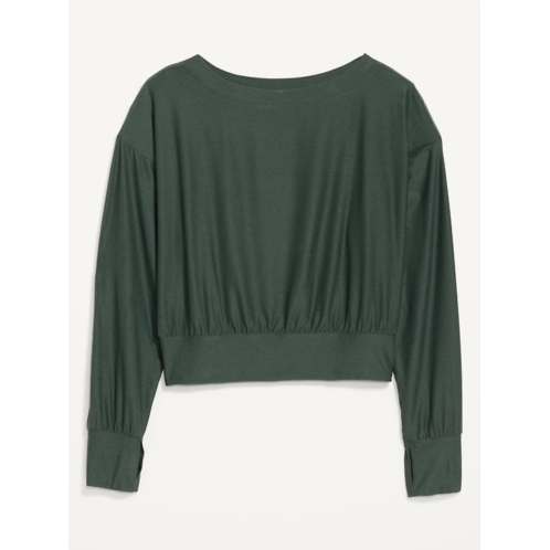 OldNavy CloudMotion Boat-Neck Top